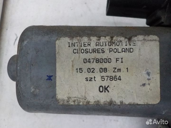 Стеклоподъемник на Fiat Doblo