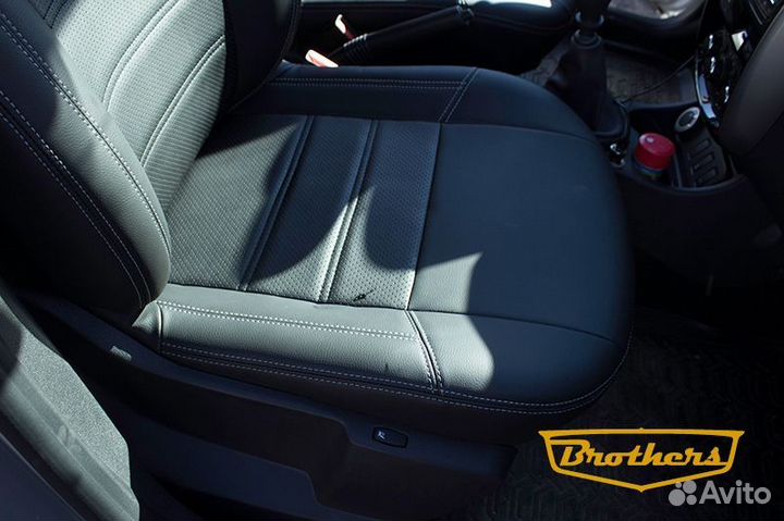 Чехлы Премиум уровня перетяжки Nissan Terrano 3