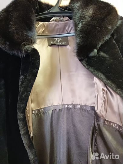 Шуба мутон норка