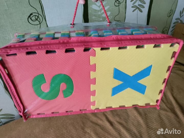 Детский игровой коврик - пазл