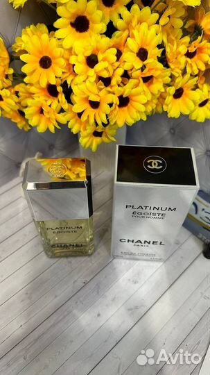 Chanel egoiste platinum 100ml открытые