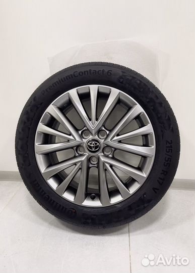 Новые Toyota Camry V55, Continental 215/55 R17