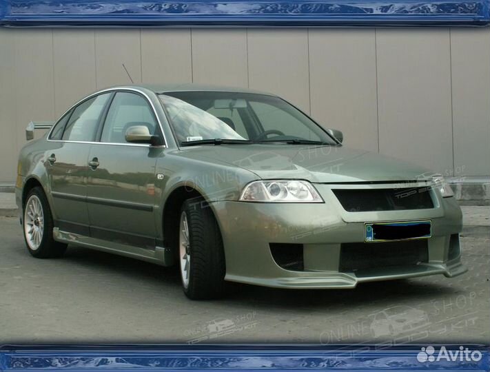 Передний бампер auto-R Volkswagen Passat B5 +