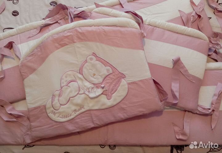 Бортики в детскую кроватку