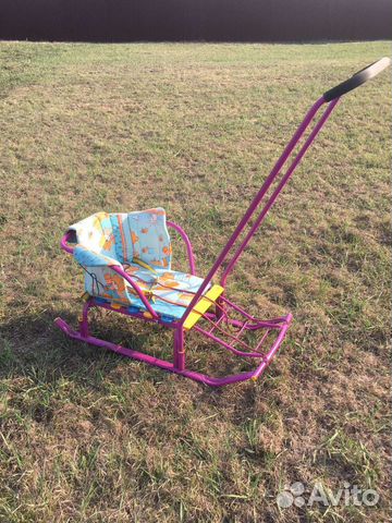 Коляска санки
