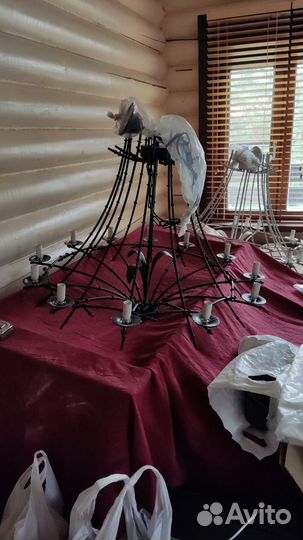 Люстра потолочная большая