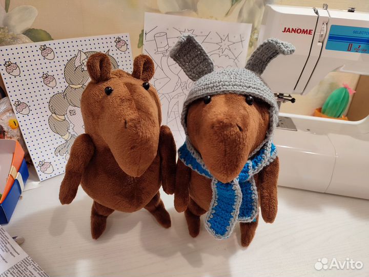 Мягкая игрушка капибара
