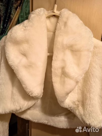Меховая накидка, размер 42-44
