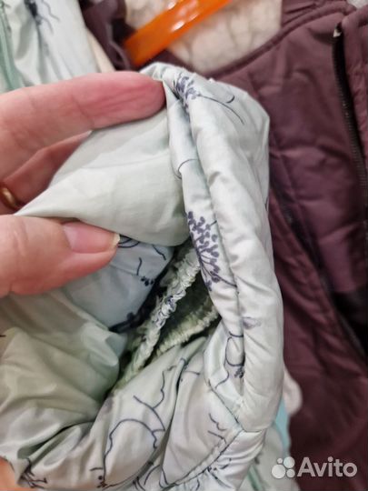 Зимний комбинезон для девочки 86 92 98