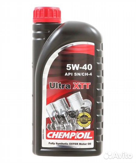 5W-40 Ultra XTT SN/CF(CH-4), A3/B4, 1л (синт