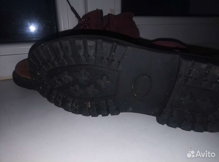 Ботинки весна осень для девочки. 30р