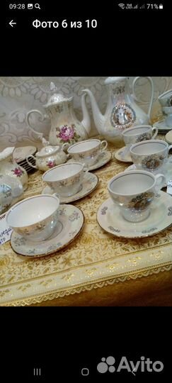 Набор столовой посуды на 6 персон новый