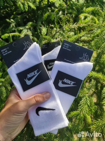 Носки nike высокие