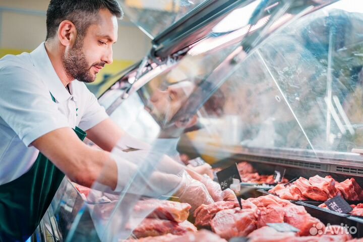 Продавец мясной продукции
