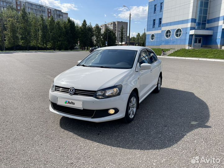 Volkswagen Polo 1.6 AT, 2012, 142 263 км