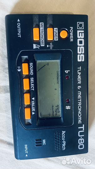 Метроном-тюнер boss