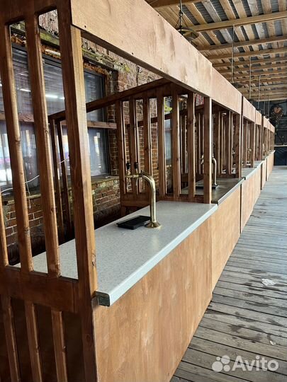 Аренда деревянных киосков