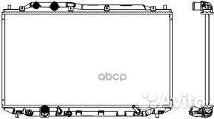 Радиатор системы охлаждения 32118506 Sakura