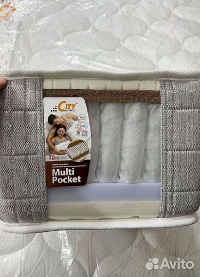 Матрас 140х200, 160х200, 180х200 от производителя