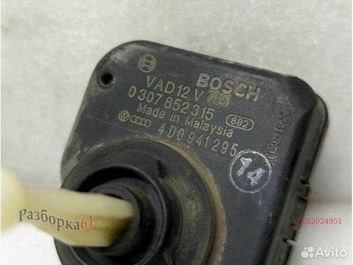 Мотор корректора фары audi A4 B5. bosch, Цена за 1