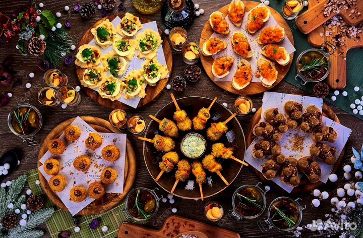Закуски для банкета