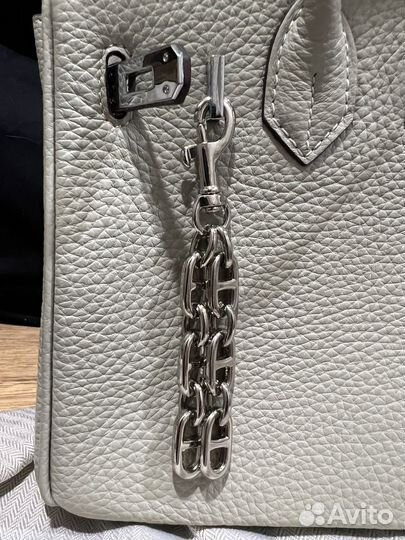 Брелок на сумку hermes