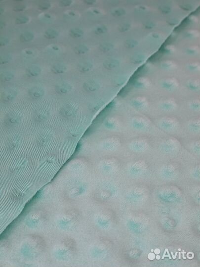 Ткань плюш минки на отрез