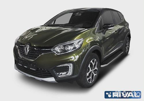 Пороги для Renault Kaptur (2016-2020) Premium