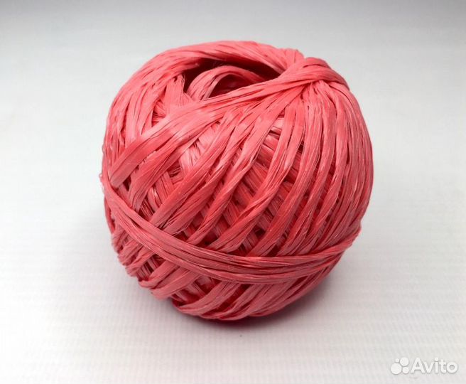 Шпагат полипропиленовый красный 50 м