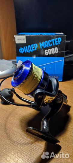 Фидерная катушка Волжанка фидер мастер 6000
