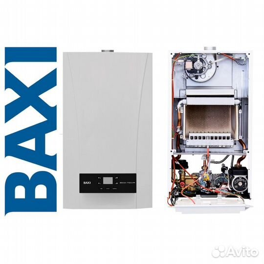 Котел газовый настенный baxi ECO-4s 24F двухконту