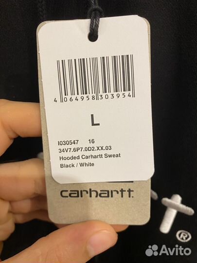 Худи carhartt wip script