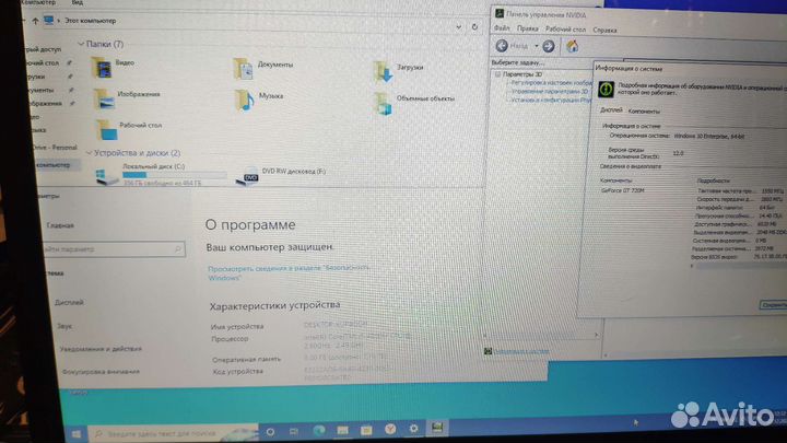 Ноутбук lenovo g710 в хорошем состоянии