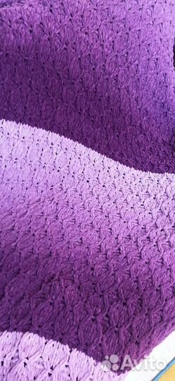 Плед из alize puffy под заказ