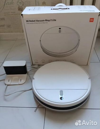 Робот пылесос xiaomi mi robot vacuum mop 2 lite