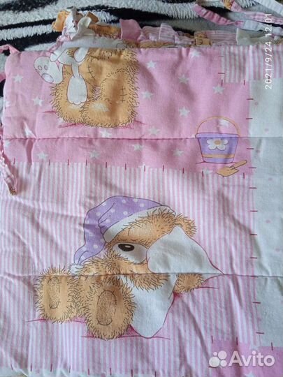 Бортики в кроватку