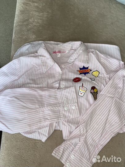 Рубашка для девочки 146