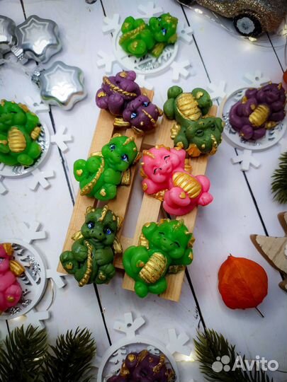 Мыло ручной работы Дракон мини