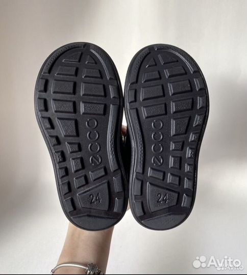 Ботинки демисезонные ecco 24