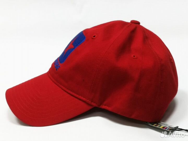 Бейсболка красная 