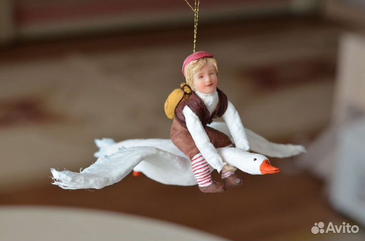 Ватные игрушки ручной работы