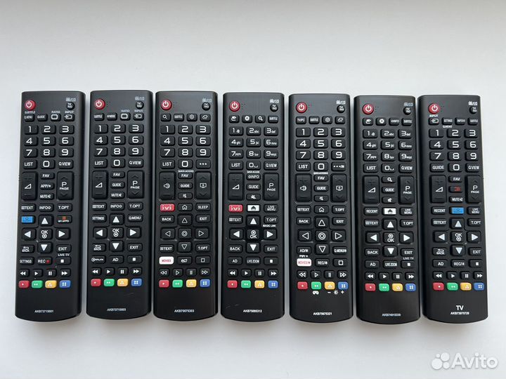 Пульты для телевизоров LG (новые)