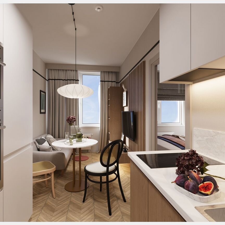 3-к. квартира, 65 м², 19/25 эт.