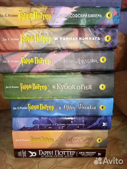 Все части книг Гарри Поттер