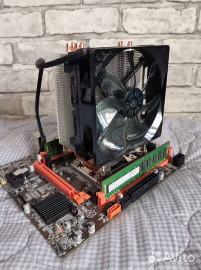 Xeon 2650v4, 16 gb оперативки, материнка, куллер