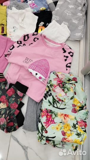 Детские вещи пакетом на девочку 98 104