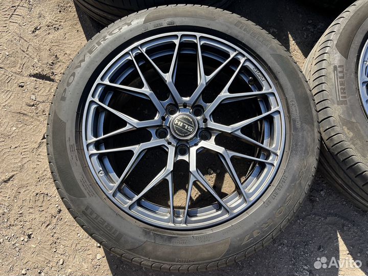 Кованные Диски Slik 5x112 Лето Pirelli 225/50 R17