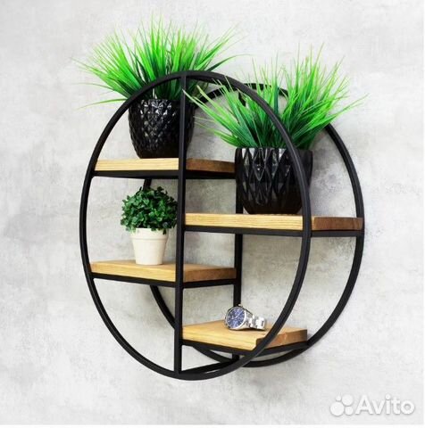 Полка настенная Лофт