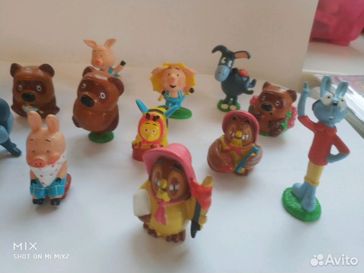 Винни пух Ландрин перевыпуск 15 игрушек+петрушка