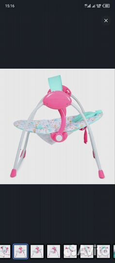 Детские электронные качели